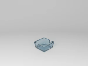 Set of ashtray 3D Model