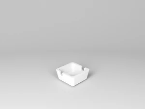Set of ashtray 3D Model