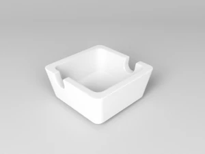 Set of ashtray 3D Model