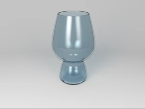Stevig glas 3D Model