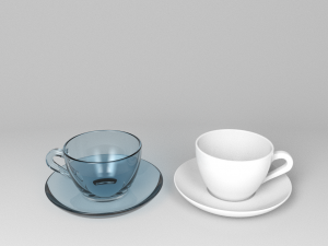Large set of barware Model 3D