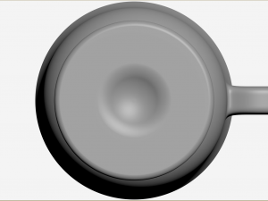 Set of Irish coffe glass Model 3D