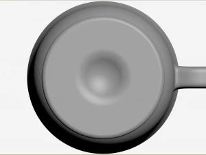 Set of Irish coffe glass 3D Model