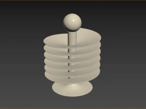 Kit Vase For Caramel Canes 3D Model