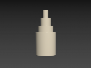 Kit Vase For Caramel Canes Modelo 3D