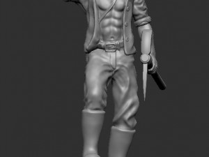 Miner 3D Print Model
