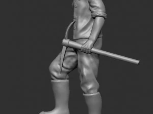 Miner 3D Print Model