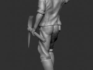 Miner 3D Print Model