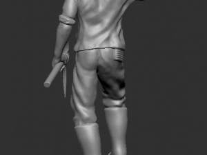 Miner 3D Print Model