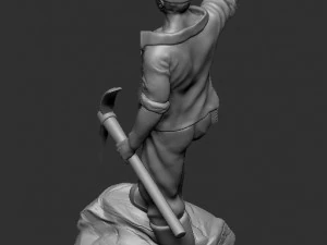 Miner 3D Print Model
