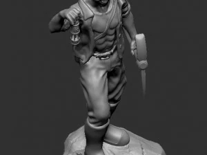 Miner 3D Print Model