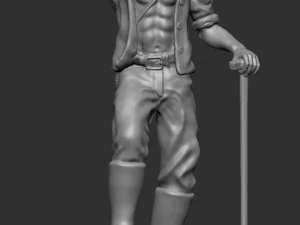 Miner from the city of Rudna 3D Print Model