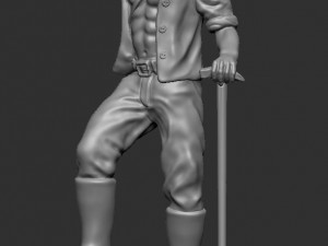 Miner from the city of Rudna 3D प्रिंट मॉडल