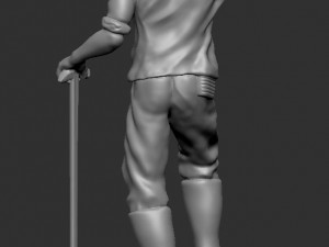 Miner from the city of Rudna 3D प्रिंट मॉडल