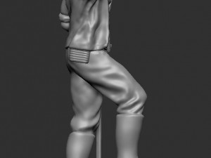 Miner from the city of Rudna 3D प्रिंट मॉडल