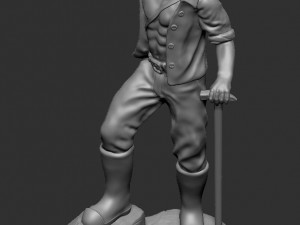 Miner from the city of Rudna 3D प्रिंट मॉडल
