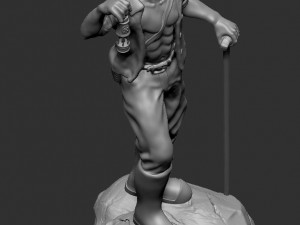 Miner from the city of Rudna 3D प्रिंट मॉडल