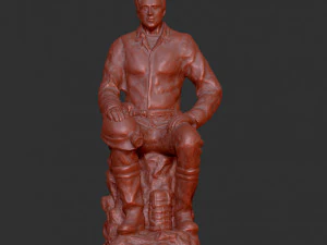 Miner 3D Print Model