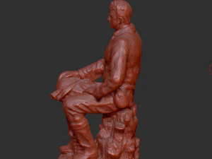 Miner 3D Print Model
