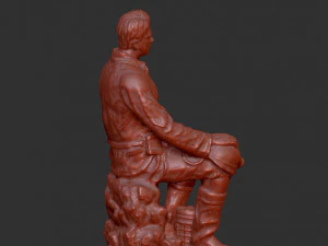 Miner 3D Print Model