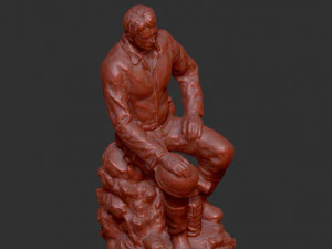 Miner 3D Print Model