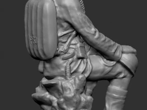 Rescue miner 3D Print Model