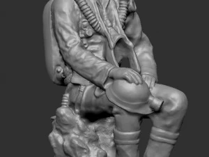 Rescue miner 3D Print Model