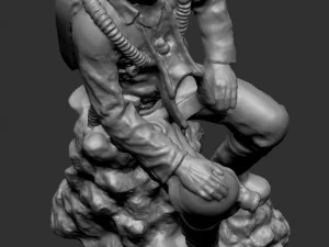 Rescue miner 3D Print Model