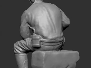 Miner 3D Print Model