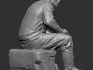 Miner 3D Print Model