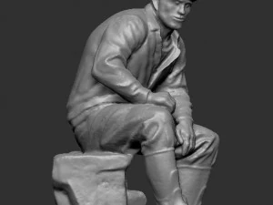 Miner 3D Print Model
