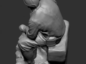 Miner 3D Print Model