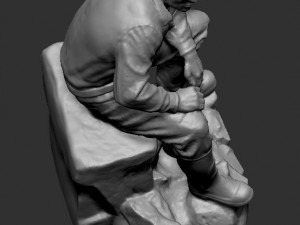 Miner 3D Baskı Modeli