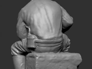 Miner 3D Print Model