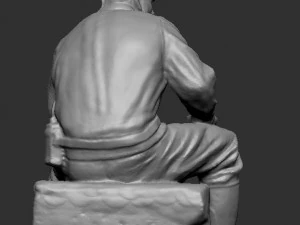 Miner 3D Print Model