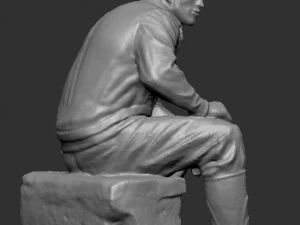 Miner 3D Print Model