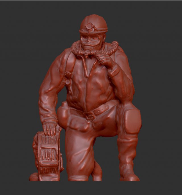 Rescue miner 1 3D-printmodel .c4d .max .obj .3ds .fbx .stl .blend 