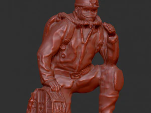 Rescue miner 1 3D Print Model