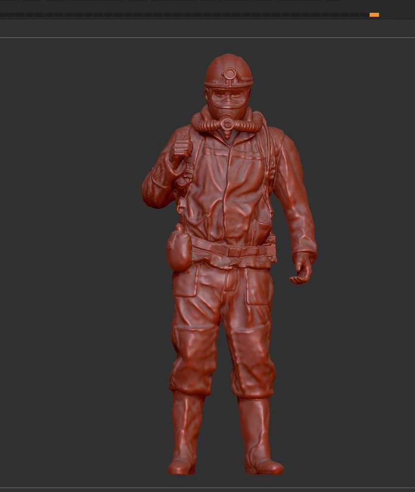 Rescue miner 3 3D Print Model .c4d .max .obj .3ds .fbx .stl .blend 