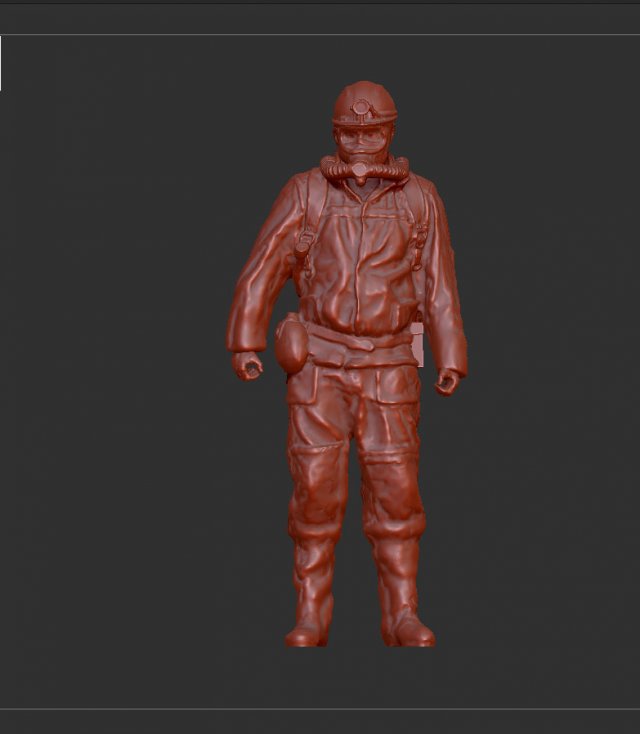 Rescue miner 4 3D Print Model .c4d .max .obj .3ds .fbx .stl .blend 