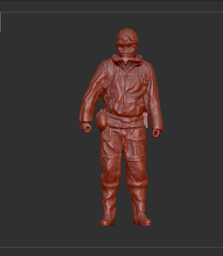 Rescue miner 4 3D Print Model .c4d .max .obj .3ds .fbx .stl .blend
