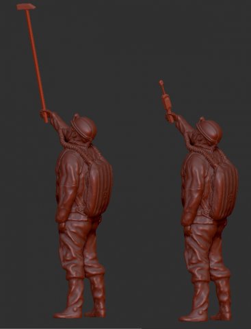 RESCUE MAN COMMANDER Model do druku 3D .c4d .max .obj .3ds .fbx .stl .blend 