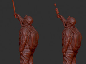 RESCUE MAN COMMANDER 3D Print Model