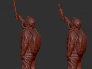 REDDINGSMAN COMMANDANT 3D printmodel