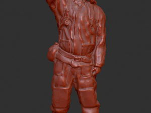 RESCUE MAN COMMANDER 3D Print Model