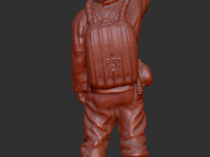 RESCUE MAN COMMANDER 3D Print Model