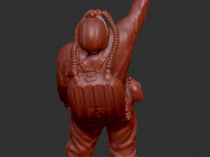 RESCUE MAN COMMANDER 3D Print Model