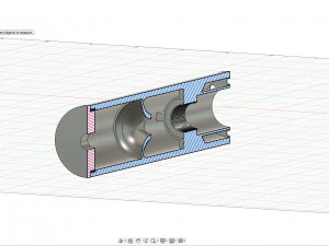 AIRSOFT SILENCER SOUND MODERATOR SUPPRESSOR FOR M4 AR15 M14X1 LEFT 3D Print Model