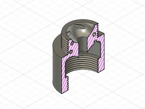 AIRSOFT SILENCER SOUND MODERATOR SUPPRESSOR FOR M4 AR15 M14X1 LEFT 3D Print Model