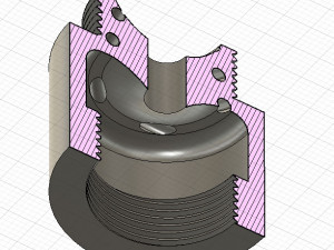 SILENCER SOUND MODERATOR UNEF 1-2X28 22LR 3D Baskı Modeli